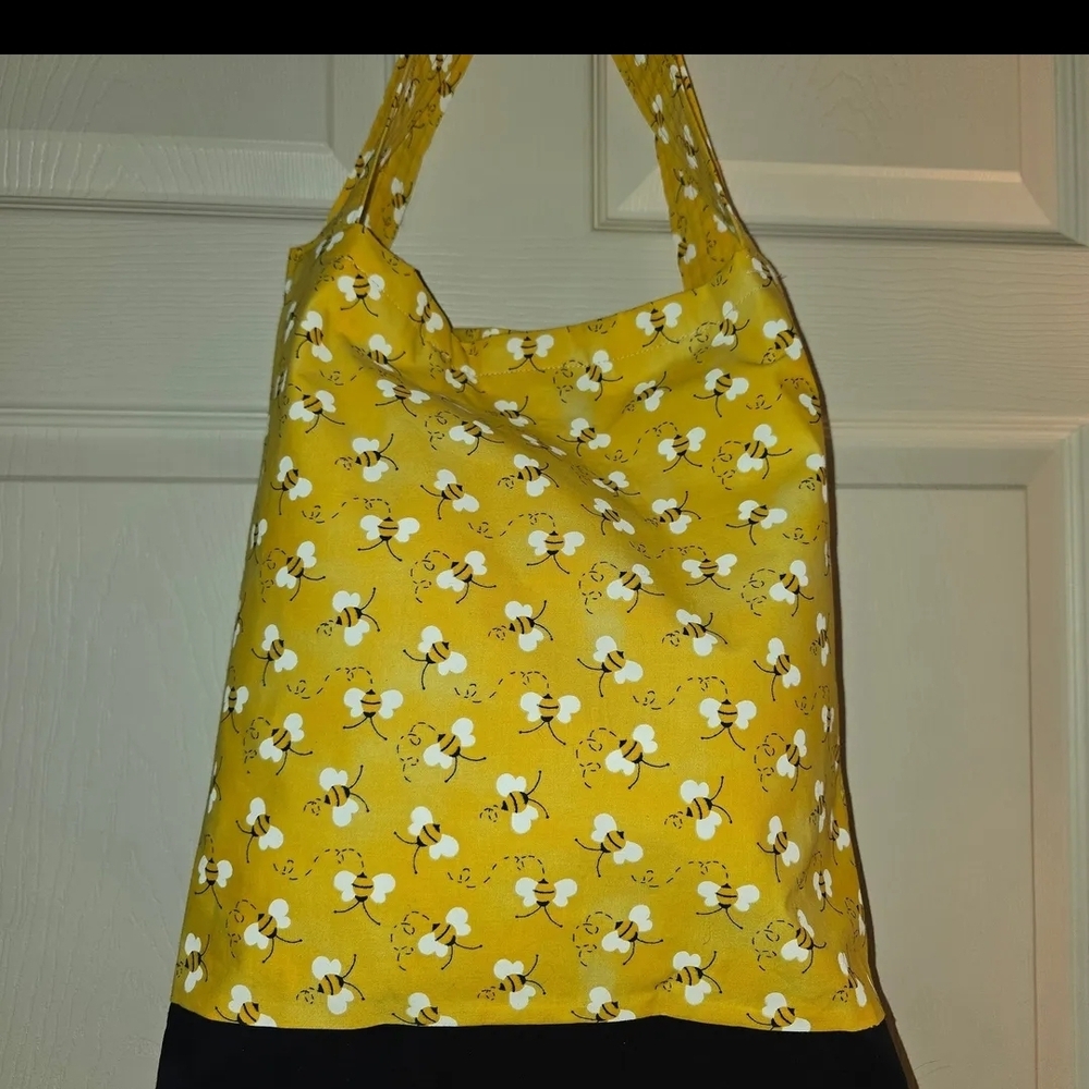 New Handmade Cotton Tote Bag. 14 X 15
